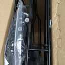 4 Tier Floor Standing Corner Shower Caddy Organizer Shelf with Hooks, Bathroom Shelves Stand Rack, Black