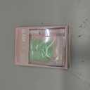 Glamnetic Press On Nails - Short Squoval Fake Nails, Mint Green Glazed Nails, Honeydewy | 15 Sizes - 30 Nail Kit with Glue | Gift for Mom