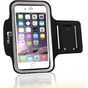 RevereSport Running Armband for iPhone SE 2020 / SE 2022 with Fingerprint ID Access. Sports Phone Arm Case Holder for Jogging, Gym Workouts
