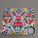 FUNMIKO for iPhone 14 Plus Case Wallet,Detachable Flip Folio Leather Cover,RFID Blocking 4 Card Slots Holder,Magnetic Kickstand,Protective Phone Shell for Women Girls,Blooming Flowers