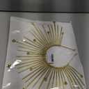 Fantherin Mary Halo Crown Headband Goddess Zip Tie Spiked Halo Crown Halloween Costume Headpiece Headdress for Cosplay Party (Star-gold)