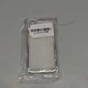 Clear Glitter Case for iPhone 17,Cute Luxury Bling Sparkly Diamond Rhinestones with Camera Lens Protector Soft TPU Plating Bumper Slim Transparent Women Girls Case for iPhone 17 6.3" (Silver)