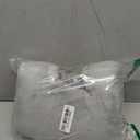 Ear Piercing Pillow for Side Sleepers with Ear-Shaped Hole for Ear Pain, Reversible Satin & Cotton Washable and Adjustable Ergonomic Ear Guard Protector for Side Sleeping (Square)