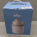 Bear NutriEase AllStage Stainless Steel Baby Food Maker Steamer and Blender, Truly OneStep Baby Food Processor Puree Maker Grinder Mills, Auto Cooking&Grinding for Healthy Homemade Baby Food, BPA-Free