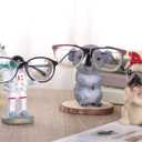 IBWell Funny Decorative Eyeglass Holder Display Stands,Gift for Astronaut Astronomy enthusiast Home Office Glasses Accessories