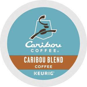 Caribou Coffee Caribou Blend, Single Serve Coffee K-Cup Pod, Medium Roast, 24-Count For Brewers