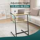 Walking Pad Desk Adjustable Height with Handlebar, 2-in-1 Desk Attachment, Stable Laptop Workstation for Home Office