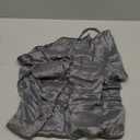 Blissy Silk Pillowcase - 100% Pure Mulberry Silk - 22 Momme 6A High-Grade Fibers - Silk Pillow Cover for Hair & Skin - Regular, Queen & King (Silver, King)