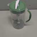 Dr. Brown's Baby Formula Mixing Pitcher with Adjustable Stopper, Locking Lid, & No Drip Spout, 36oz, BPA Free, Olive