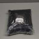 Table Skirts for Rectangle Tables 6ft - One-Piece Black Tablecloths and Skirt, Wrinkle Resistant Ruffles Elastic Cover for Banquets, Weddings, Events, Parties (72" x 30" (Rectangular))