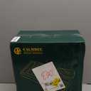 Calmbee Storage Bag Organizer - Foil & Plastic Wrap Organizer with Cutter, Kitchen Storage Compatible with Gallon, Quart, Sandwich, Snack Bags & 12" Aluminum Foil & Wax Paper, White