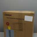 CHULUX Slim Espresso Machine with Milk Frother Steam Wand, 20 Bar Professional Italian Pump Espresso Coffee Machine for Home Cappuccino & Latte Maker, Silver