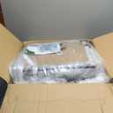 Globlazer Cat Tree Tower for Indoor Cats, 50-inch Adult Cat Tree House for Large Adult Cats with Steps, Scratching Post, 2 Cat Caves, Dangling Toys, FC50, Light Grey