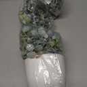 Decorative Hanging Plants for Shelf, Faux Ivy Eucalyptus Vine, Fake Greenery in White Pot with Lanyard (Full, Large Pot)