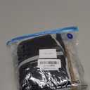 FUAMEY Dog Coat for Medium Dogs, Waterproof Dog Winter Jacket with Harness Built in Puppy Cold Weather Coats Reflective Pet Vest with Zipper Warm Fleece Dogs Snowsuit Windproof Black, Medium (chest: 21in)