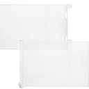 Amazon.com: Veraste (2 Pack) Retractable Baby Gate for Doorways and Stairs, Mesh Safety Gate for Pet, Indoor & Outdoor Use, One-Hand Operation, Easy Installation, 33.6" Tall, Expands to 55" WideWhite,33.6"x55") : Baby