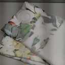 Gibelle No Hook Long Shower Curtain with Snap-in Fabric Liner Set - 72" x 80"(78"), Hotel Style Sage Green Eucalyptus Leaves Shower Curtain with See Through Top Window, Waterproof & Washable,Sage Green, 72"W x 80"L (Pack of 1)