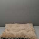 JOEJOY Dog Bed Crate Pad, Ultra Soft Calming Dog Crate Bed Washable Anti-Slip Kennel Crate Mat for Medium Small Dogs, Dog Mats for Sleeping and Anti Anxiety23" x 18", Beige