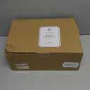 DN DECONATION Light up Christmas Decor Ceramic Village Houses, 3Pcs White Christmas Porcelain Villages with Frosted Trees, Holiday House Figurines Xmas Village Sets for Winter Table Decoration Indoor