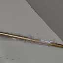 Ivilon Shower Tension Curtain Rod - Adjustable Spring Tension Rod for Shower Curtains, Bathroom, or Windows, Easy to Install, No Drilling Required, Rustproof, Adjustable 36 to 54 Inch Warm Gold