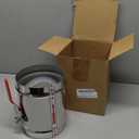 PATIKIL HVAC Duct Manual Volume Backdraft Damper, 6 Inch/150mm, Airflow Ducting Branch Vent Damper Air Control Valve, Adjustment Handle Stainless Steel, for HVAC