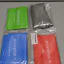 Lianjindun 5 Pcs Professional Resistance Bands. Latex-Free, Pilates Band, Work Out Bands, Stretch Bands for Working Out Women or Men, Exercise Bands Set for Pilates, Physical Therapy, Yoga