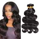 Body Wave Bundles Body Wave Bundles Human Hair 20 22 24 Inch Unprocessed Virgin Soft and Silky 1b Bundle Hair Extensions