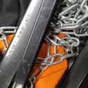 Franklin Sports Disc Golf Basket + Discs Set - Portable Disc Golf Target Basket with Chains - 3 Discs Included - Driver, Mid-Range + Putter - Steel Chains