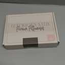 Elegant Comfort 2-Pack Cooling Viscose Satin Pillowcase Set with Hidden Zipper Closure, Silky Smooth for Best Hair and Skin Care-Beautiful Gift Box-2-Piece Satin Pillowcase Set, King, Dusty Rose