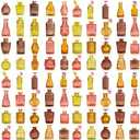 80 Pcs Colorful Glass Bud Vase Set, Small Colored Vintage Vases for Centerpieces, Cute Glass Bud Vases in Bulk,Decorative Flower Vases for Wedding Home Table Decor