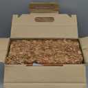 Gro-Med Coco Husk Chips for Plants (10lb) Compressed Coconut Chips Expands Upto 16 Gallon Coco Coir Mulch for Gardening,Potting & Garden Soil -Orchid Bark Alternative,OMRI Listed,Low EC & pH Balanced