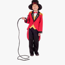 fun shack Ringmaster Costume Kids, Circus Ring Master Costume Boys, Boys Halloween Costumes, Halloween Costumes for Kids Medium