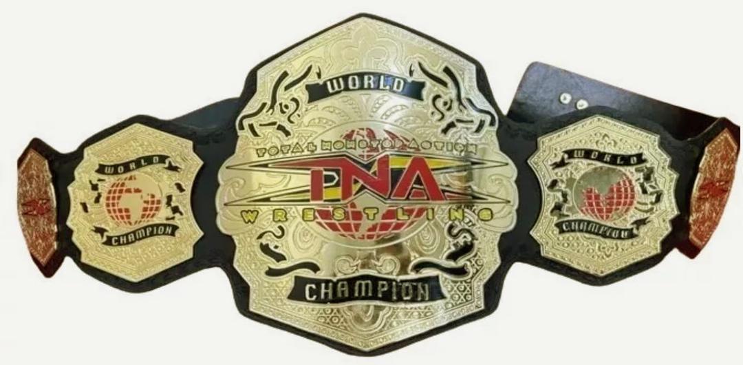 TNA World Wrestling Championship Belt Adult Gold Plated