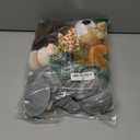 JOYIN 6Pcs Kids Hand Puppet Set with Working Mouth, Toddler Plush Toy Includes Elephant, Giraffe, Lion, Bear, Raccoon and Monkey for Show Theater, Easter Birthday Gifts for Kid