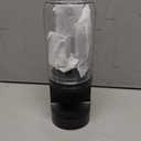 Automatic Mouthwash Dispenser for Bathroom,Bathroom Accessories 19.4 Fl Oz Dispensers with Magnetic Cups,Wall Mounted Dispenser,Suitable for All Age Groups,Black