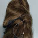 Halo Hair Extensions 24 Inch Invisible Wire Hair Extensions Adjustable Long Wavy Hairpiece Synthetic Upgrade 4 Secure Clips in Hairpieces 24 Inch, Medium Brown