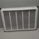 HVAC Premium 26 x 18 Duct Opening Steel Return Air Filter Grille, for 1-inch Filter, Removable Door, Flat Stamped HVAC Vent Cover Grille, Outer Dimensions 28.5 x 20.5
