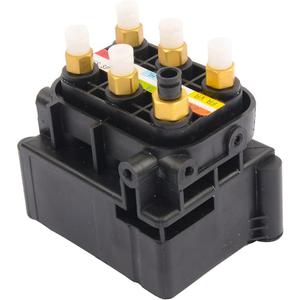 Air Suspension Compressor Valve Block Air Supply Compatible with Mercedes Benz 2007-2015 W164 W166 W221 W251 GL Class 2123200358 2513200058