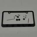 Black License Plate Frame