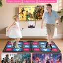 Dance Mat for Kids and Adults: 2-Player Electronic Dance Pad with HDMI for TV - Wireless Musical Exercise Game - Great for Party Fun & Birthday Gifts for Girls & Boys Ages 6+, Standard Dance Mat Size
