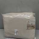 H.VERSAILTEX Sofa Cover 3 Piece Loveseat Slipcovers Thick Velvet Couch Cover Furniture Protector Stretch Sofa Covers for 2 Cushion Couch with 2 Individual T Cushion Covers Washable, Ivory