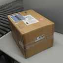 Amazon Basics Smudge Resistant Small Rectangular Step Pedal Trash Can with Soft-Close Lid, Removable Inner Bucket, Brushed Stainless Steel, 12 Liter/3.1 Gallon, Satin Nickel Finish