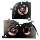 BestParts CPU + GPU Cooling Fan for MSI GS63 GS63VR GS73 GS73VR (Pair Fans, 12V, 4-Pin, 20dB, Laptop)