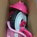 Liberry 2 in 1 Toddler Tricycle Age 2 3 4 Years Old, Kids Trike with Adjustable Push Handle, Bell & Basket, 3 Wheel Bike Riding Toy Birthday Gift for Girls Boys, Pink