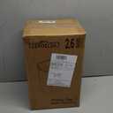 CEROELDA 3 Pack Bathroom Trash Can with Lid, 10L/2.6 Gal Small Garbage Can with Press Top Lid, Slim Plastic Waste Basket for Toilet, Office, Bedroom (Muti 1)