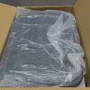 KOMUEE 8 Pieces Glass Baking Dish with Lids Rectangular Glass Baking Pan Bakeware Set with Lids, Baking Pans for Lasagna, Leftovers, Cooking, Kitchen, Fridge-to-Oven, Gray