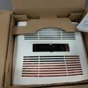 Broan-NuTone Bathroom Exhaust Fan with LED Light and Roomside Installation, Energy Star Certified, 110 CFM, Very Quiet 1.0 Sones White, AE110L