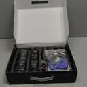 Cupping Set, 24 Cups Cupping Kit for Massage Therapy, Chinese Cupping Therapy Set with Magnetics, Professional Vacuum Cupping Set for Cellulite Reduction Muscle Pain Relief with Manual Pump