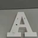 Pooqla LED Marquee Letter Lights Sign, Light Up Alphabet Letter for Home Party Wedding Decoration A