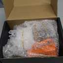 18,000J RV Surge Protector 50 Amp with LED Display, 50 Amp Surge Protector for RV with Voltage Monitoring, Clear Error Codes, Comprehensive Detection, IP68 Waterproof (Orange)